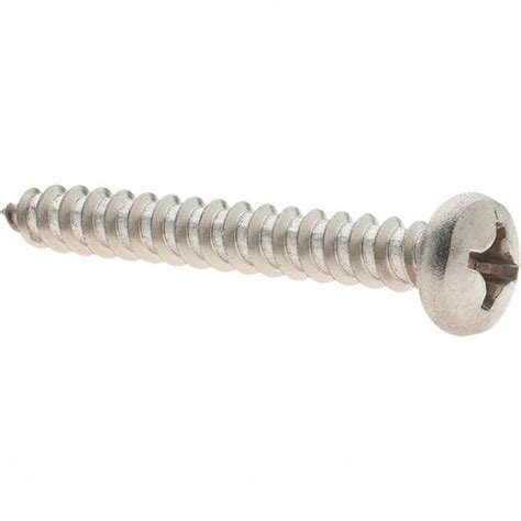 12 pan head phillips sheet metal screw in hand|mcmaster carr pan head screws.